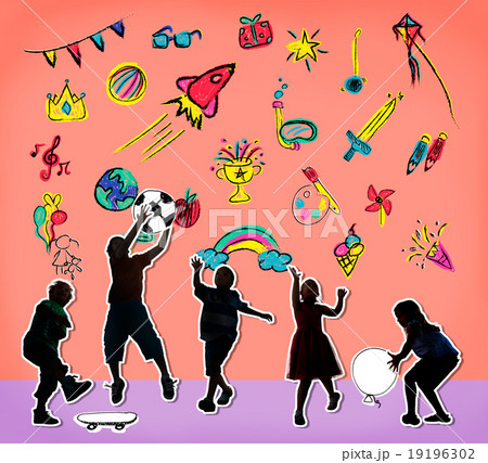 Kids Childhood Leisure Activity Education Concept 19196302