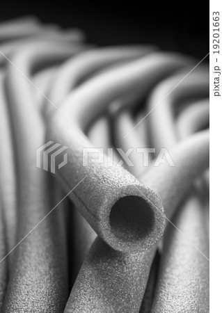 Insulation for pipes closeup Insulation for pipes closeup 19201663