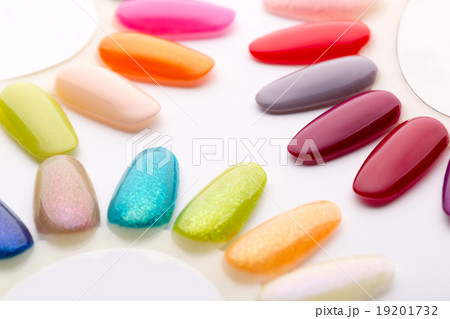 Nail polish in different fashion colors 19201732