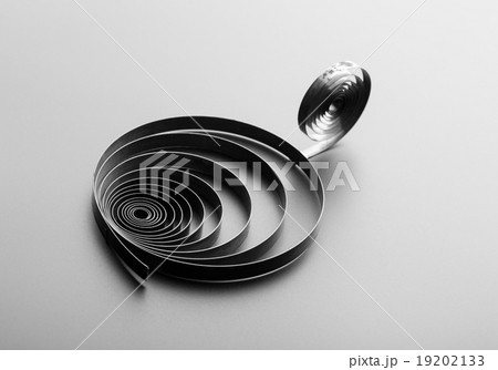 Two metallic spirals Two metallic spirals 19202133