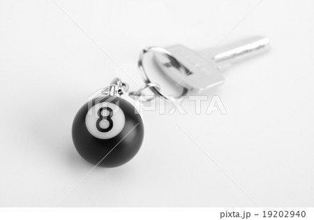 Small 8-ball on key ring Small 8-ball on key ring 19202940
