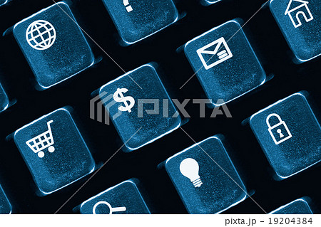 Computer keyboard concept Computer keyboard concept 19204384