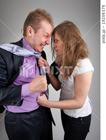 Business quarrel Business quarrel 19206376