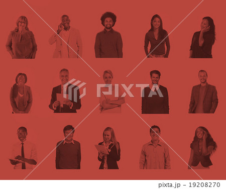 Diverse People Global Communications Technology Concept Diverse People Global Communications Technology Concept 19208270