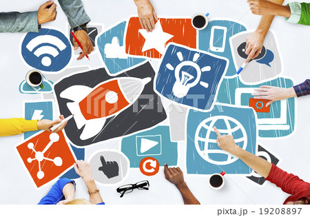 Media Social Media Social Network Internet Technology Online Con Media Social Media Social Network Internet Technology Online Con 19208897