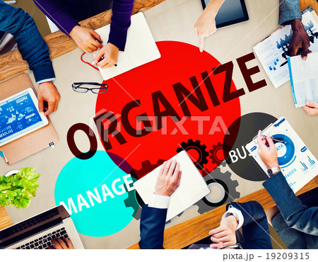 Organize Manage Business Collaboration Community Concept Organize Manage Business Collaboration Community Concept 19209315
