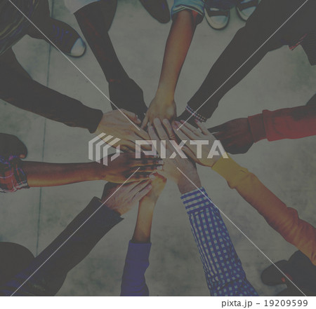 Group of Diverse Multiethnic People Teamwork Concept 19209599
