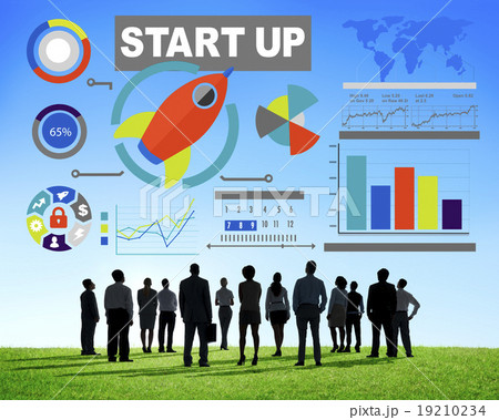Business People Start Up Creativity Goals Vision Concept 19210234
