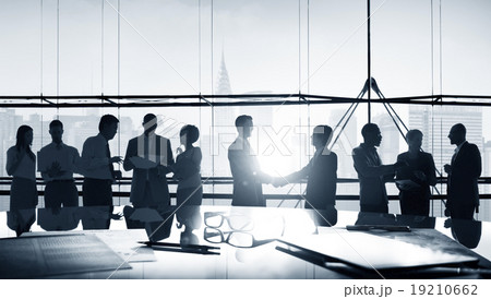 Group People Silhouette Communication Office Concept Group People Silhouette Communication Office Concept 19210662
