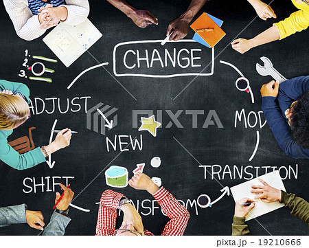 Change Improvement Development Adjust Transform Concept 19210666