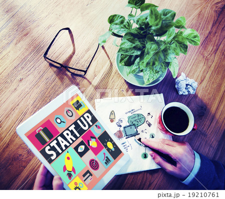 Start Up Business New Launch Technology Concept 19210761