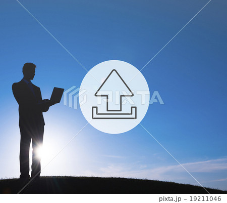 Upload Digital Computing Trasfer Storage Internet Concept Upload Digital Computing Trasfer Storage Internet Concept 19211046