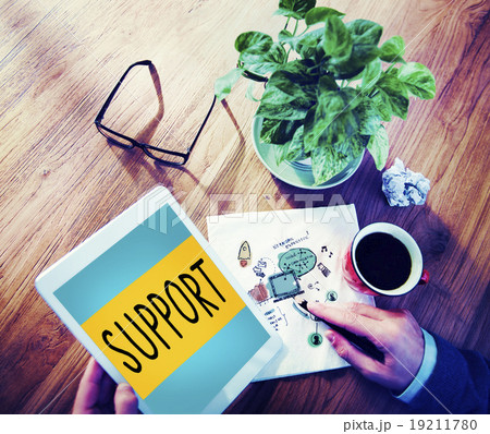 Support Assistance Aid Community Motivation Team Concept 19211780