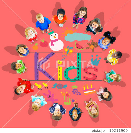 KIds Imagination Handwriting Create Drawing Concept 19211909
