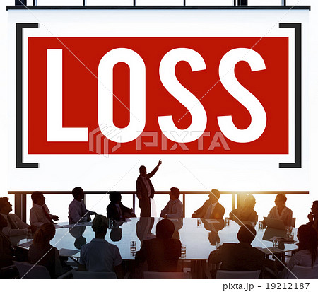 Loss Recession Deduction Financial Crisis Concept Loss Recession Deduction Financial Crisis Concept 19212187