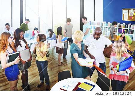 University Group People Communication Education Concept 19212224