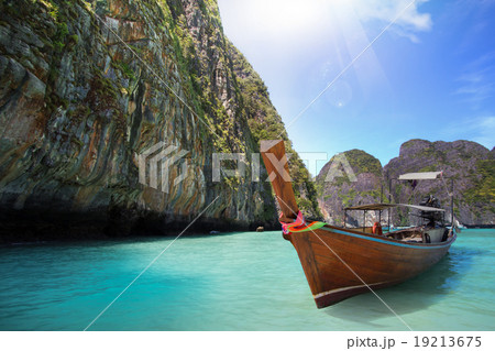 Concept travel Tropical beach, Thailand 19213675