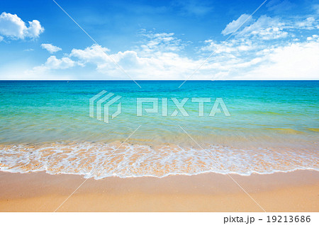 beach and tropical sea 19213686