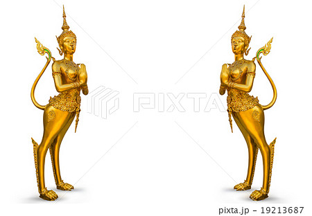 A Golden statue at the Wat Phra Kaew 19213687