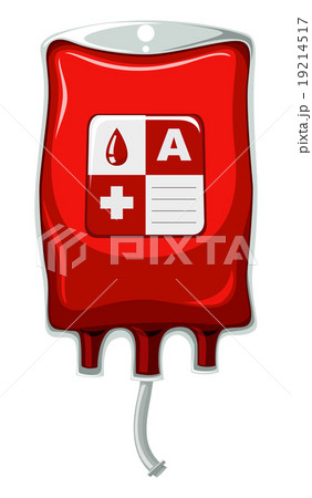 Blood type A in medical bag 19214517