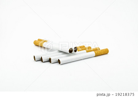 Cigarette isolated on the white background Cigarette isolated on the white background 19218375