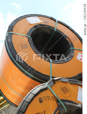 Rolled galvanized steel with polymer coating 19219438