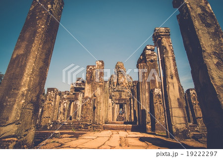 Prasat Bayon temple, Angkor, Siem Reap, Cambodia. Prasat Bayon temple, Angkor, Siem Reap, Cambodia. 19222297