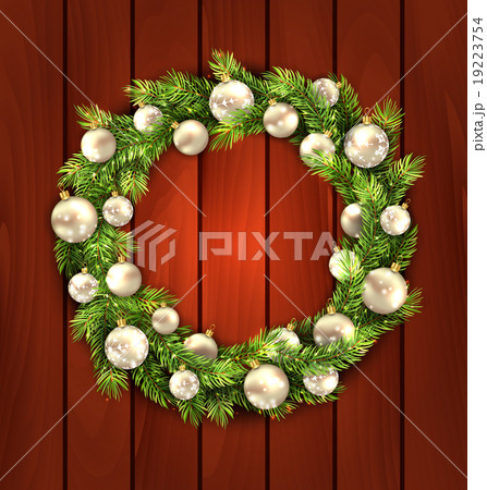 Christmas Wreath with Balls Christmas Wreath with Balls 19223754