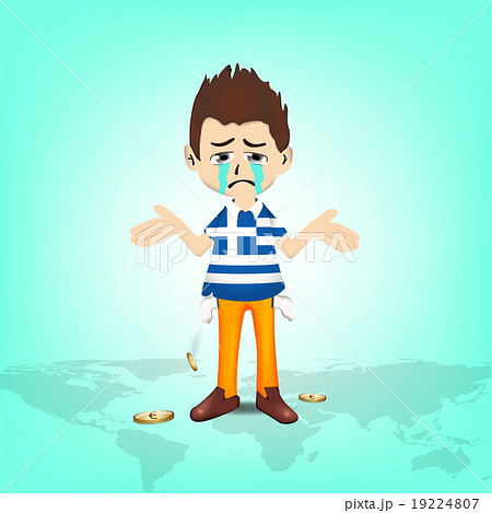 Greece man character have no money 19224807