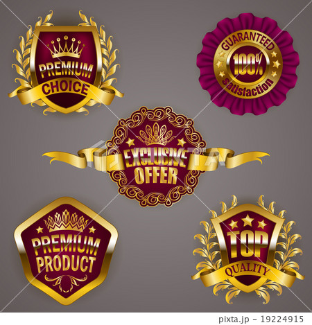 Golden badges 19224915