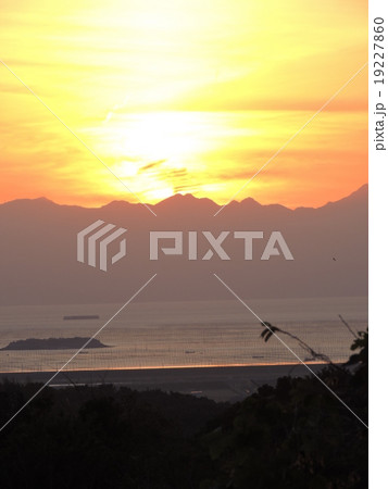 半島の夕焼け 半島の夕焼け 19227860