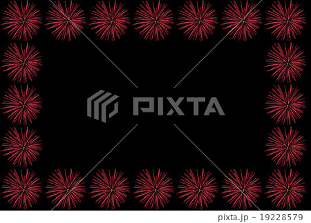 Red Firework Frame, text caption Red Firework Frame, text caption 19228579