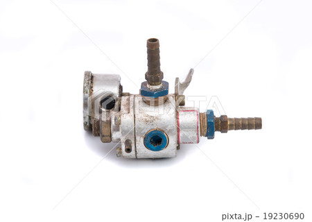 Close up of old engine part 19230690