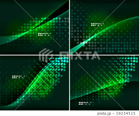 Set of abstract backgrounds with copyspace 19234515