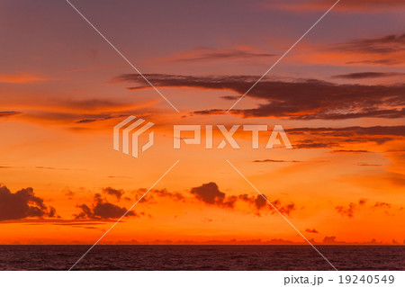 Sunset with clouds, Bali, Indonesia Sunset with clouds, Bali, Indonesia 19240549