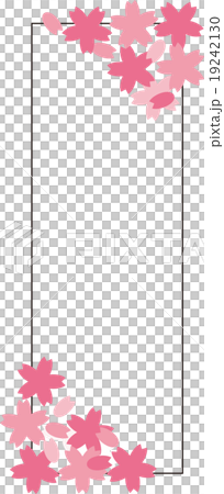 桜　短冊 19242130