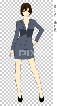 穿西裝的女人 19242380