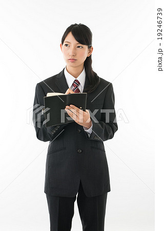 リサーチ中の女性 19246739