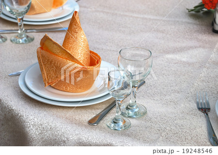 Details of a table set for fine dining Details of a table set for fine dining 19248546