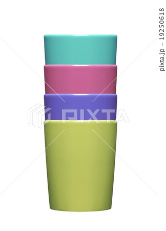 Bright tableware (glass) isolated on white 19250618