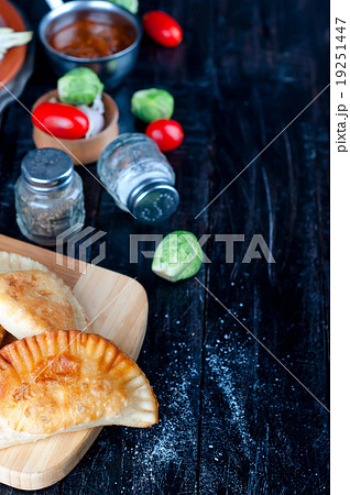 Fresh baked pasties Fresh baked pasties 19251447