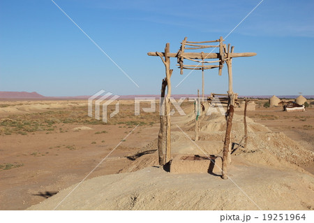 砂漠の地下水路　　サハラ砂漠　　カスバ街道　モロッコ 19251964