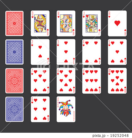 Playing cards: Hearts Playing cards: Hearts 19252048