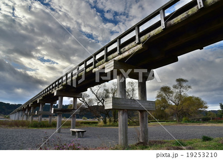 蓬莱橋　斜め下から 19253210
