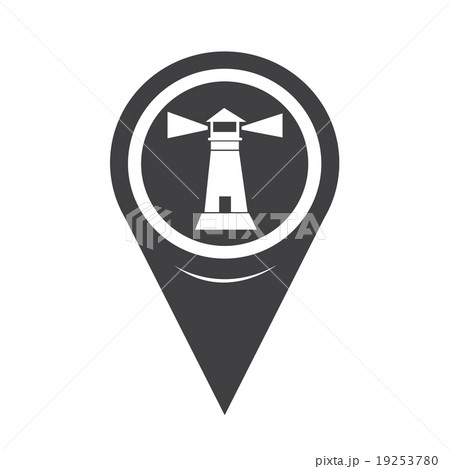 Map Pointer Lighthouse Icon 19253780
