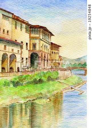 フィレンツェの町並み 19254848