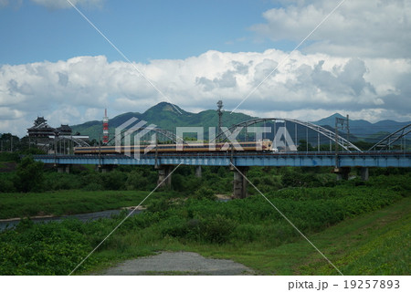 381系 きのさき10号 福知山‐石原 福知山城バック 19257893