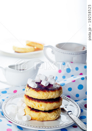 Syrniki ,Cottage cheese pancakes, Syrniki ,Cottage cheese pancakes, 19258525
