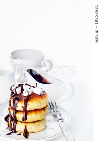 Syrniki ,Cottage cheese pancakes, Syrniki ,Cottage cheese pancakes, 19258691