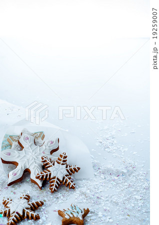 homemade delicious christmas gingerbread cookies  19259007